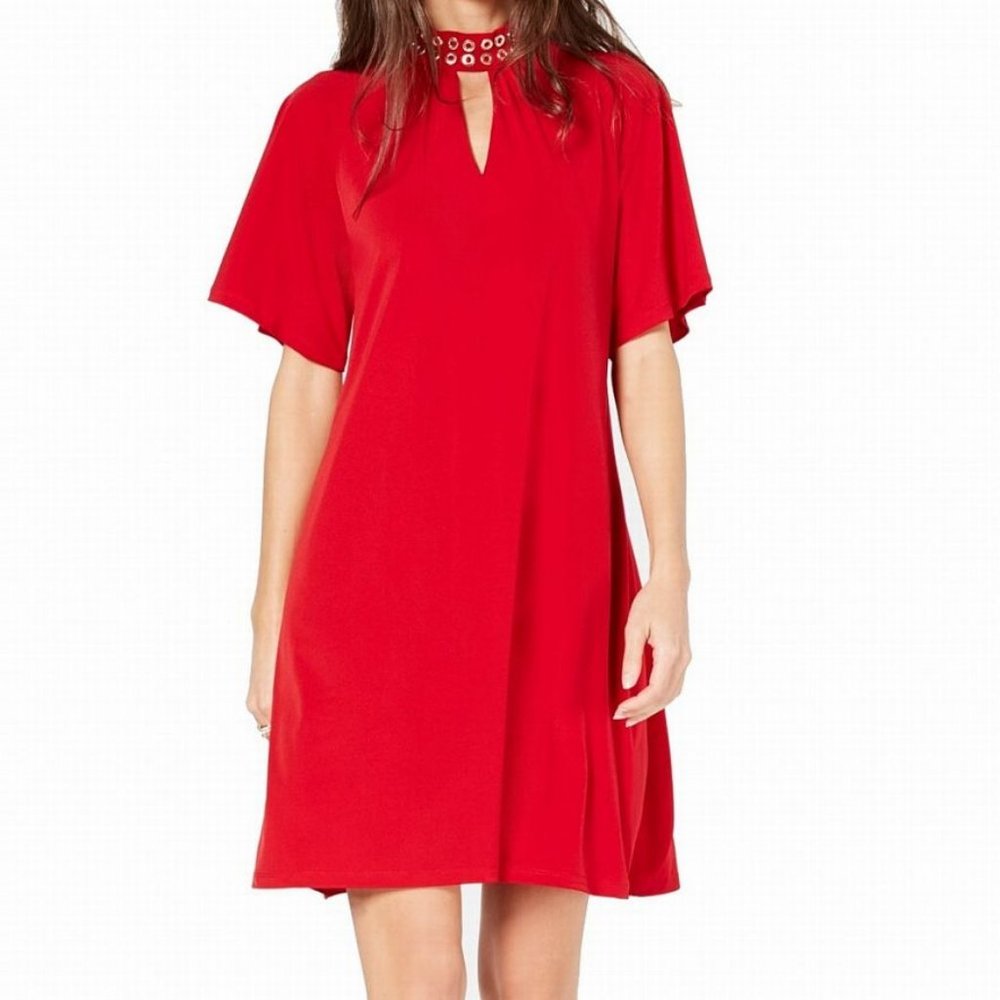 NWT - Michael Kors Women's Grommet Choke Dress